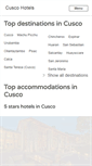 Mobile Screenshot of cuzco-hotels.com